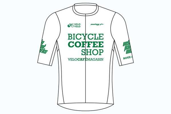 Velo Cafe Magasin Jersey (White)