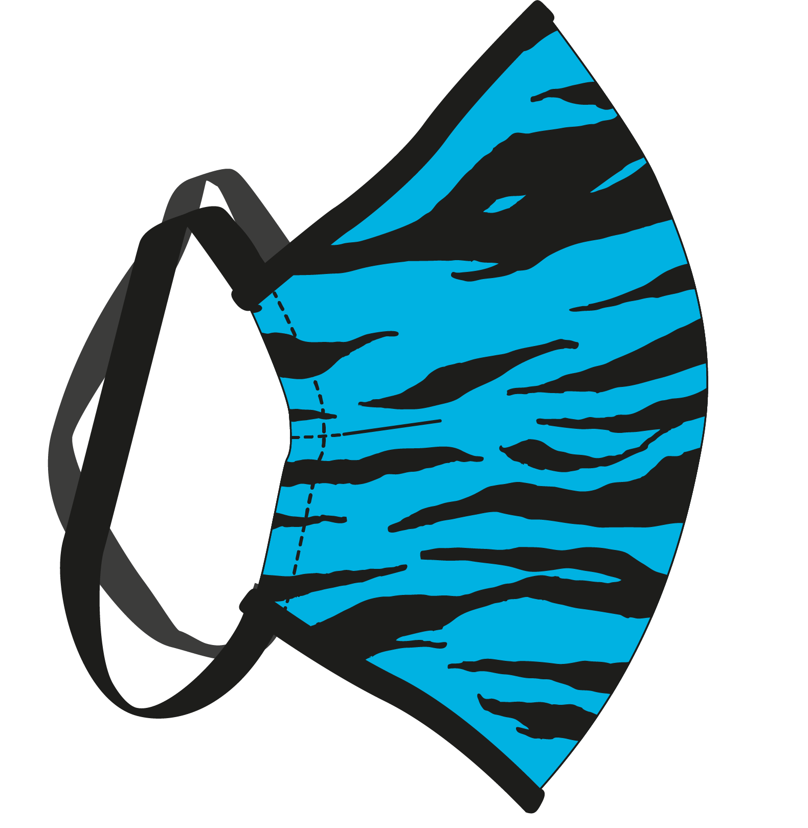 Female Tiger Face Mask