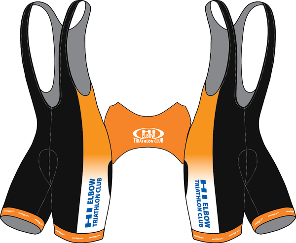 Hi-Elbow Elite-Fit Bib-Shorts - Powerhouse Sport